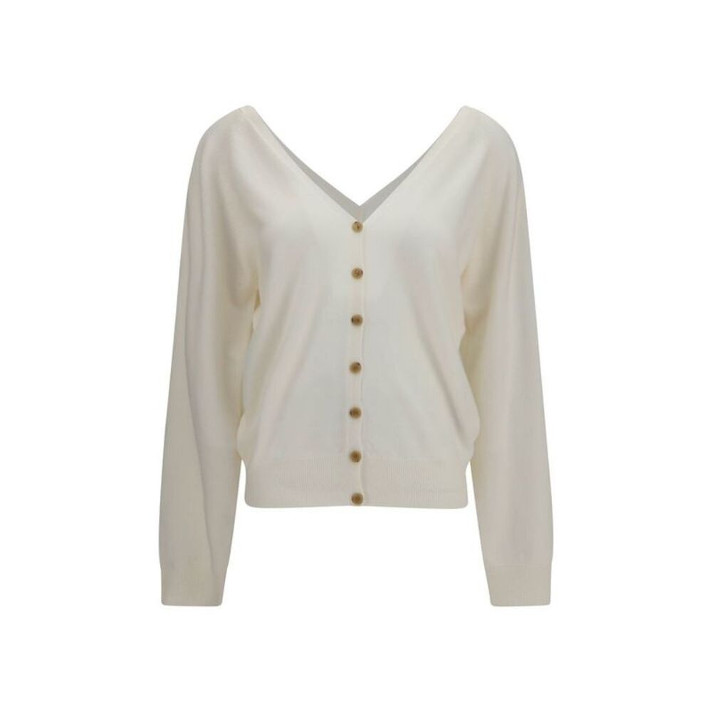 Lisa Yang Beige Cashmere Women's Cardigan